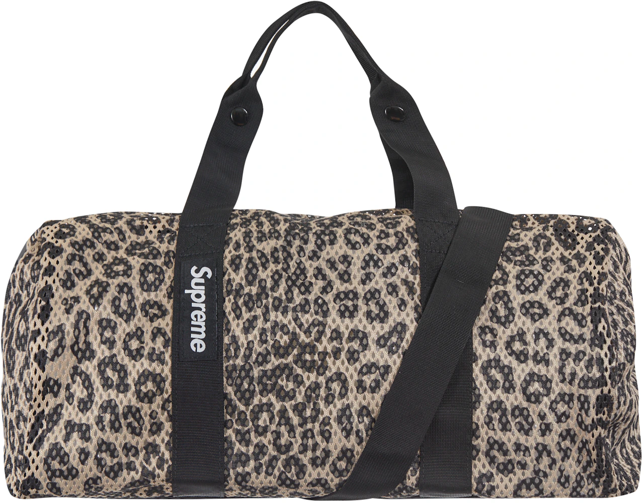 Supreme Mesh Duffle Bag (SS23) Leopard - SS23 - US