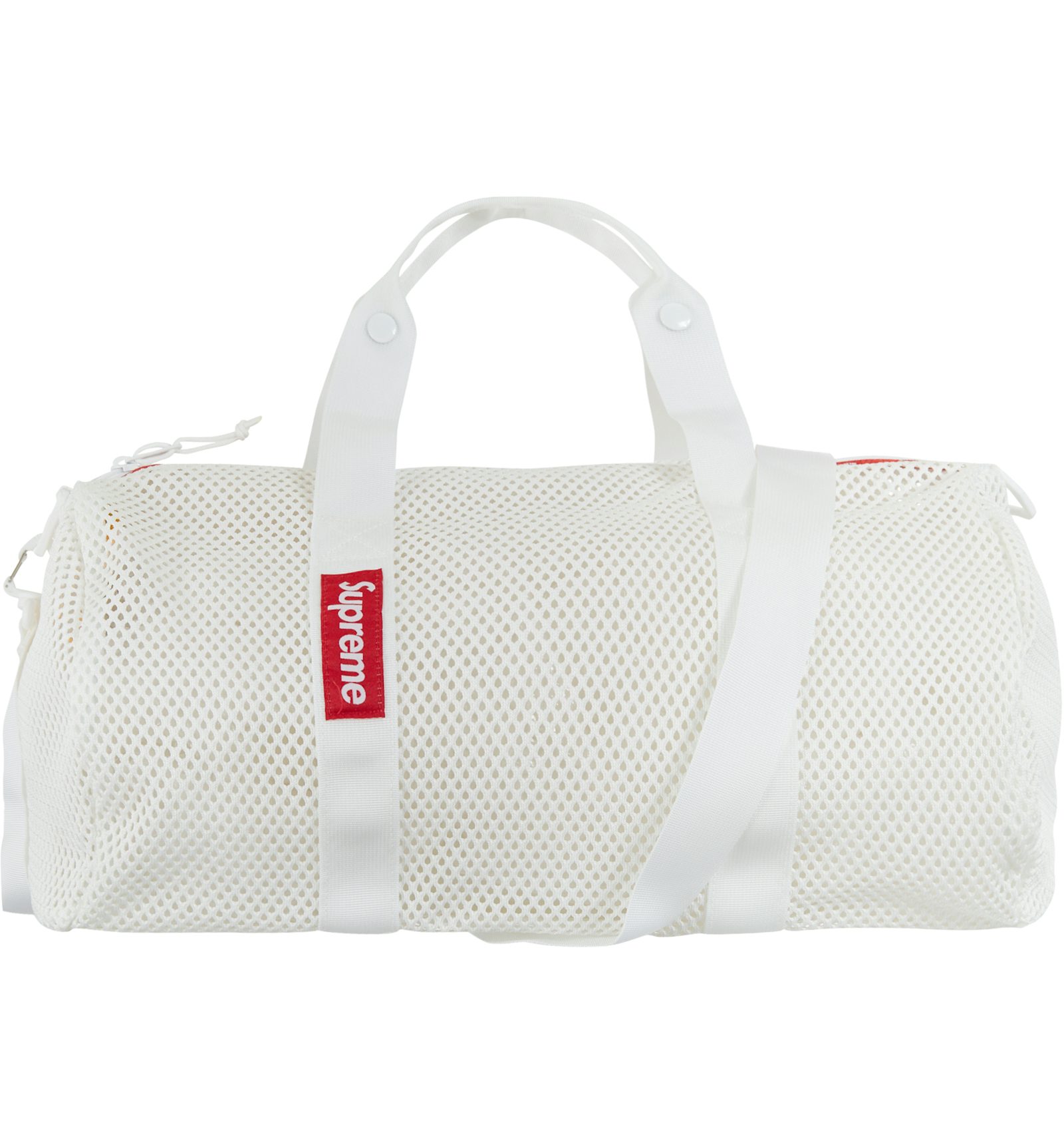 Supreme white duffle bag Clearance