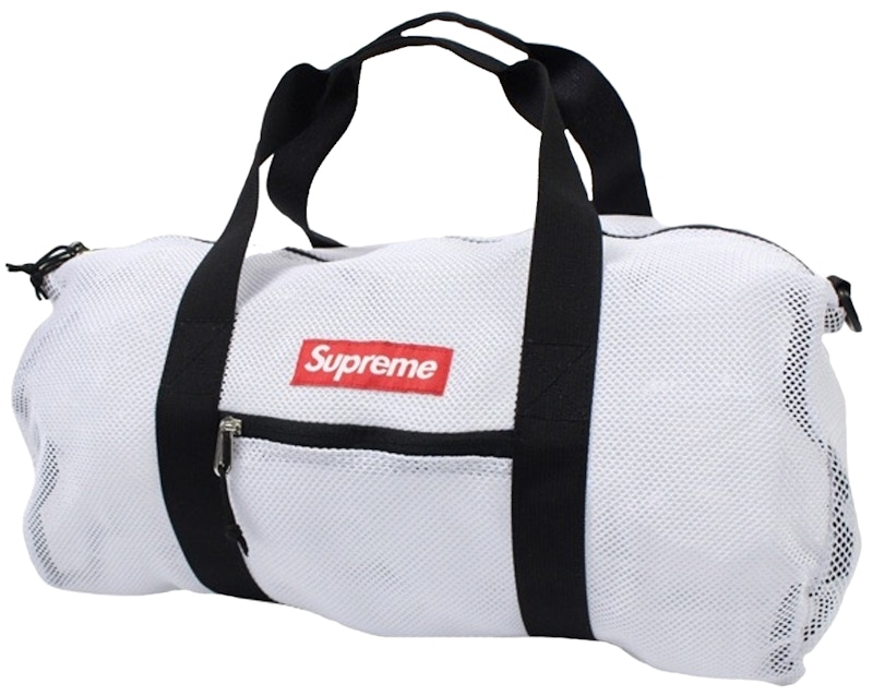 supreme mesh duffle bag