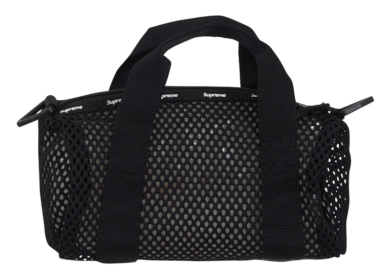 Supreme Mesh Mini Duffle Bag Black - SS23 - US