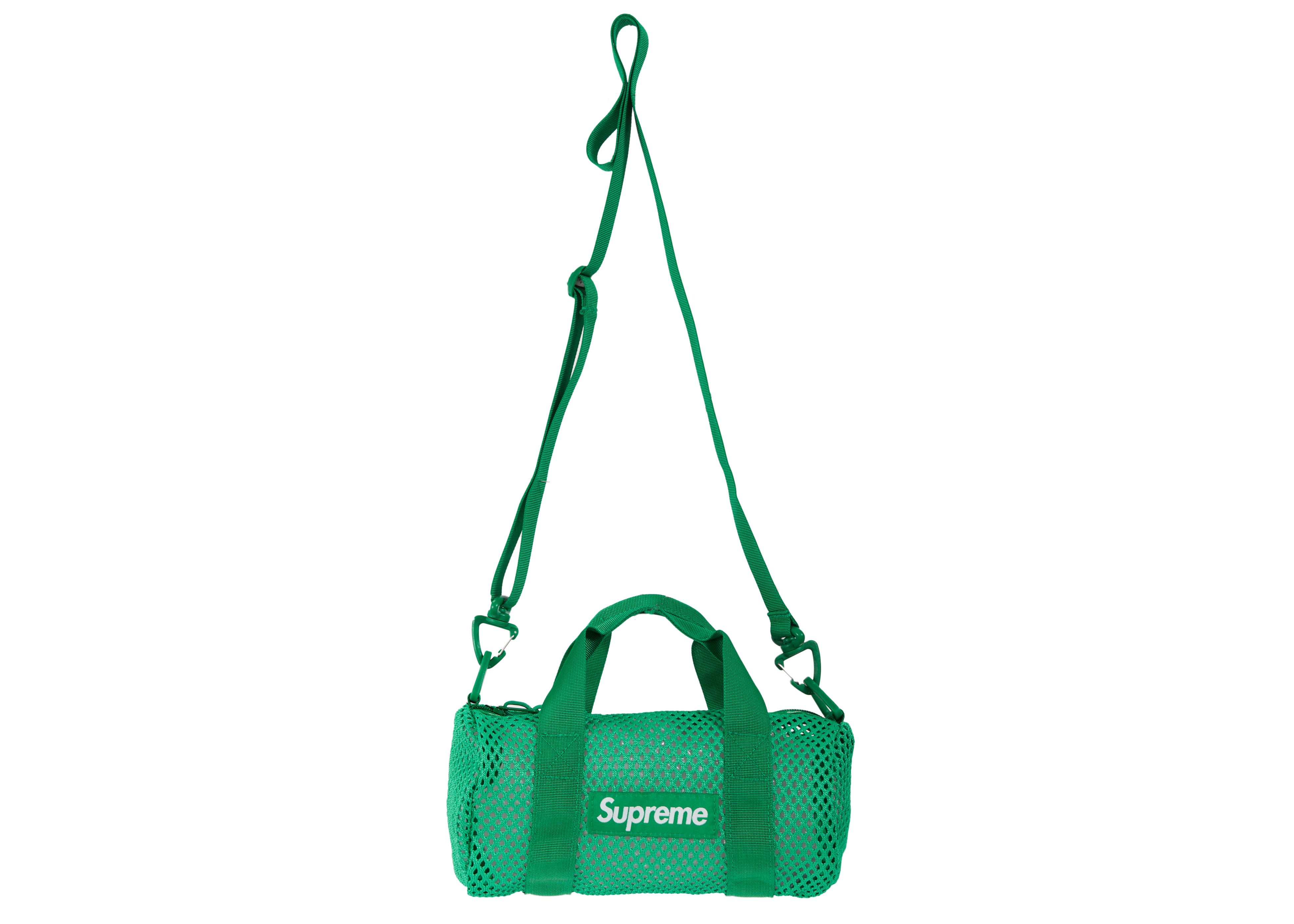 Supreme Mesh Mini Duffle Bag Green - SS23 - US