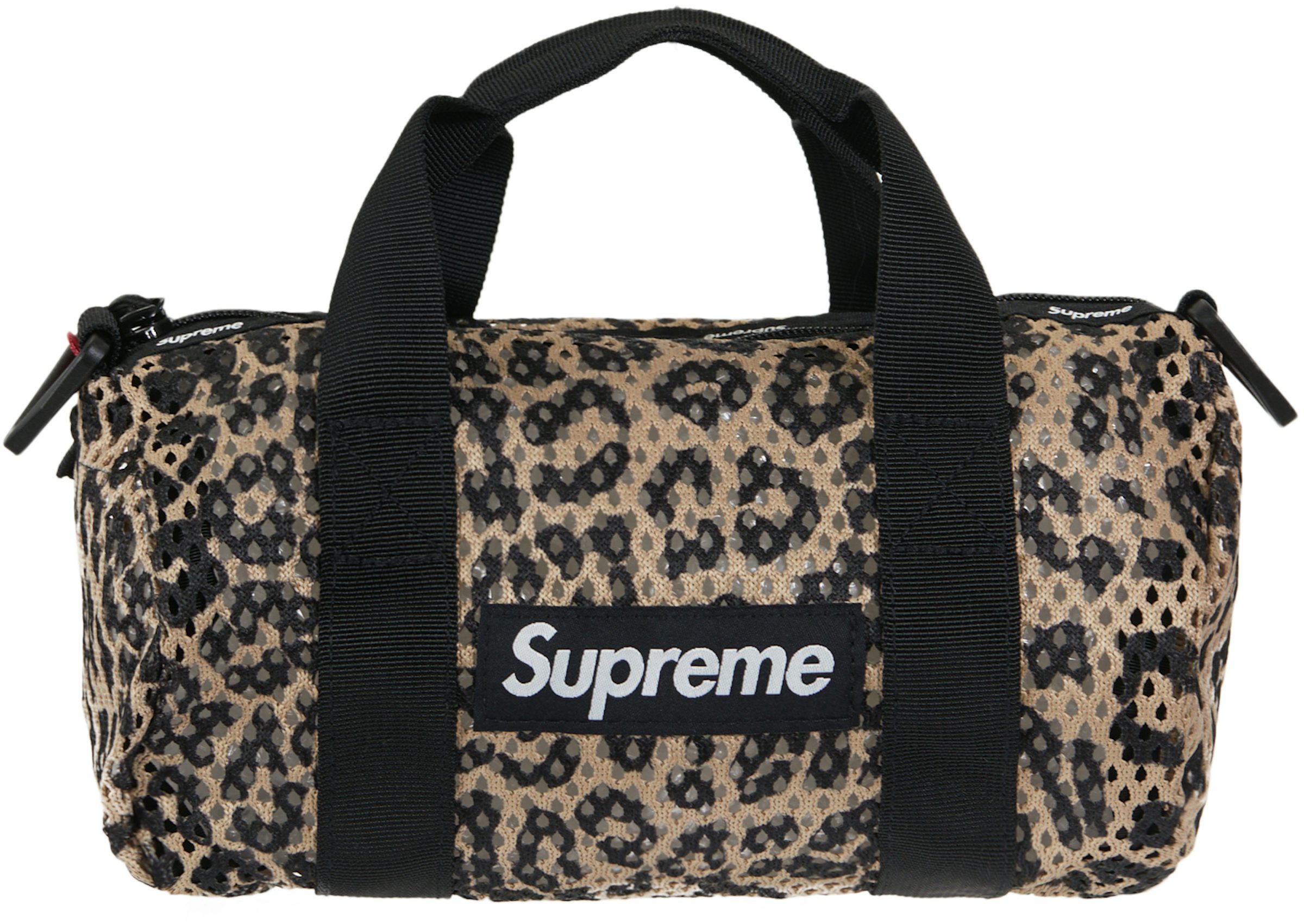 Supreme Mesh Duffle Bag Black SS23