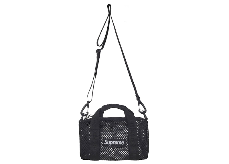 期間限定価格商品 Duffle Mini Mesh Supreme Bag JP - SS25 - Black (SS25) バッグ