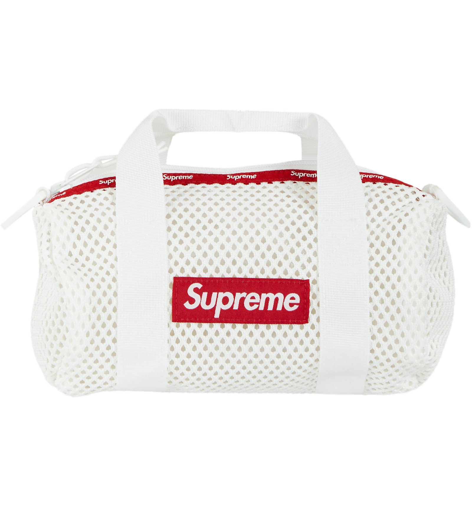 Supreme white duffle bag Clearance