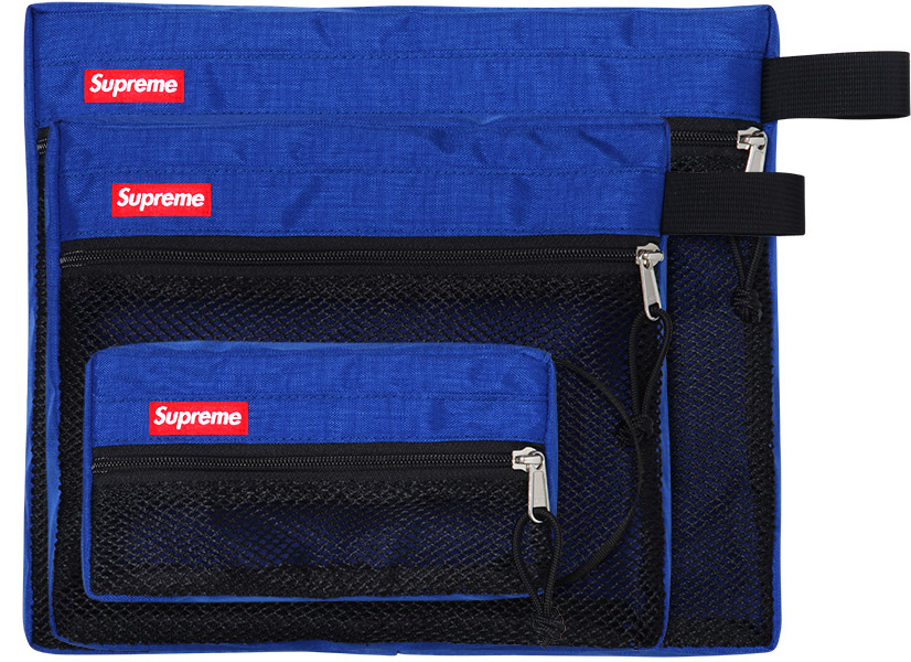Supreme Mesh Organizer Bags (SS15) Royal - SS15 - US