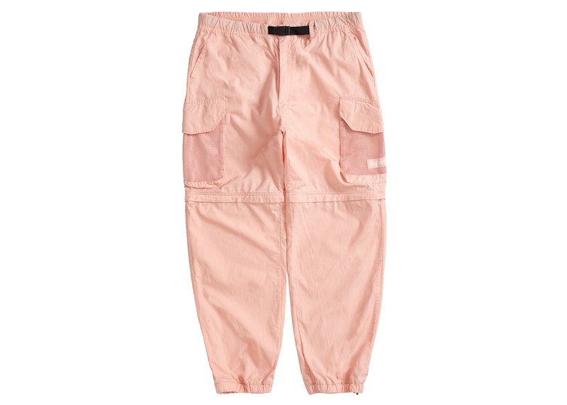 Supreme Mesh Pocket Belted Cargo Pant Dusty Pink Men's - SS21 - US