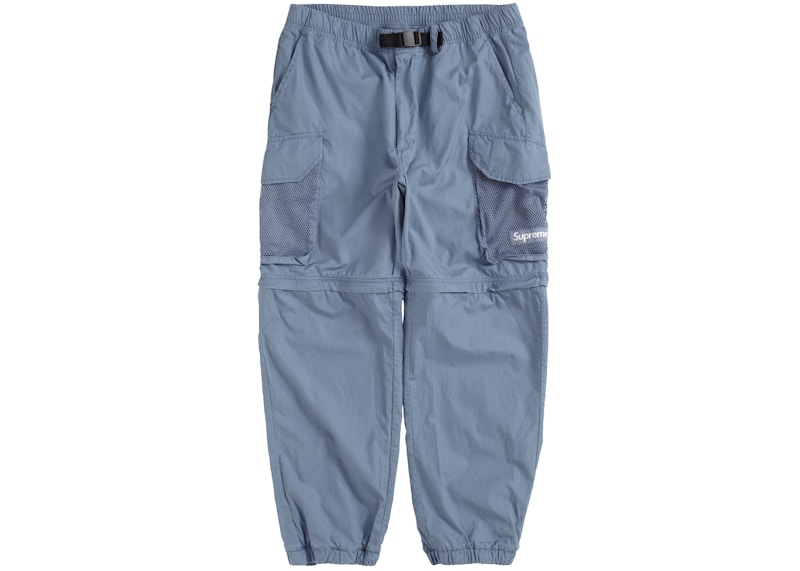 Supreme Mesh Pocket Belted Cargo Pant Slate