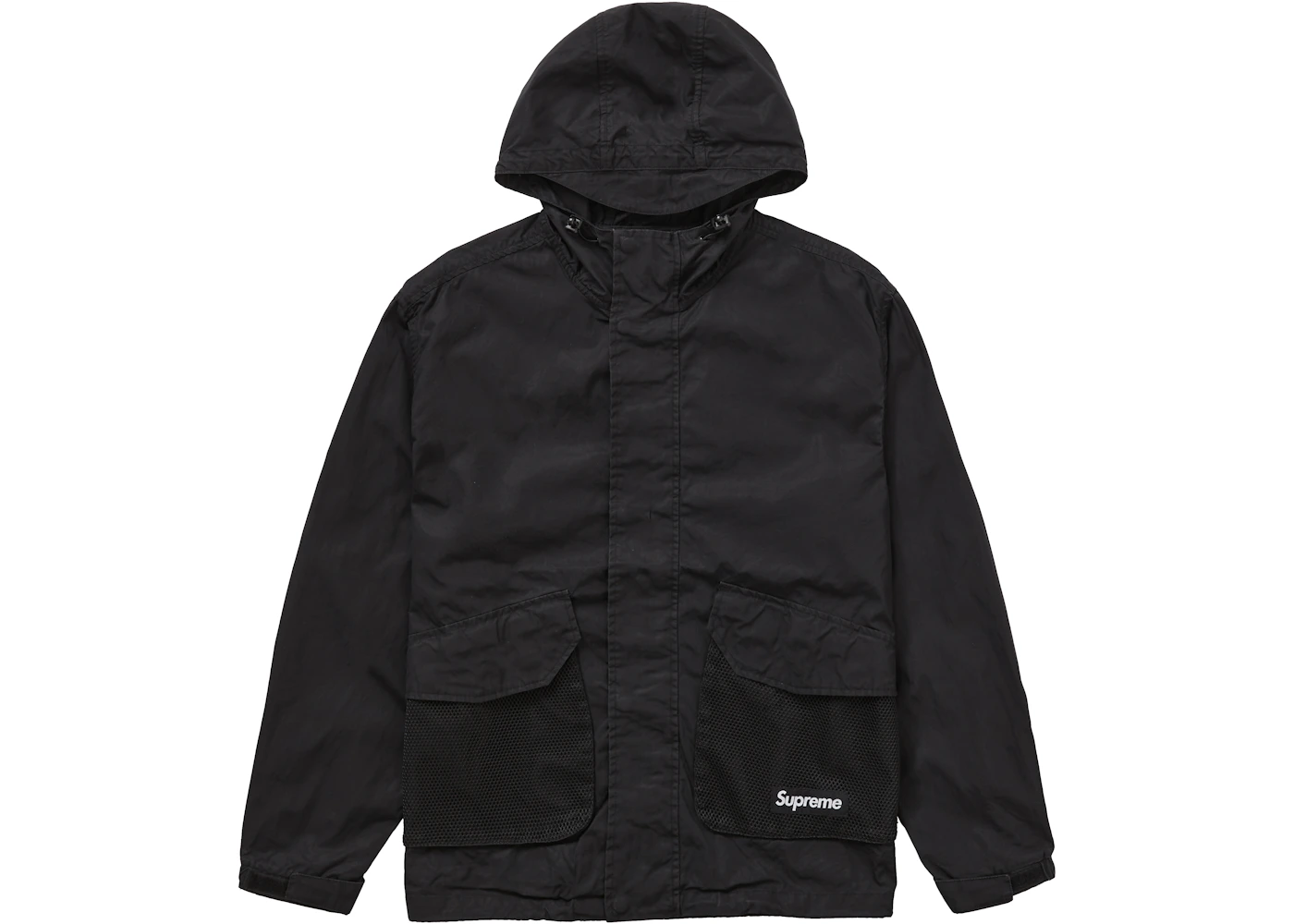 Supreme Mesh Pocket Cargo Jacket Black Men's SS21 US