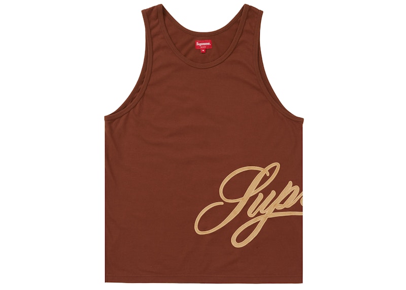 Supreme Script Tank Top