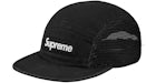 Supreme Mesh Side Panel Camp Cap Black