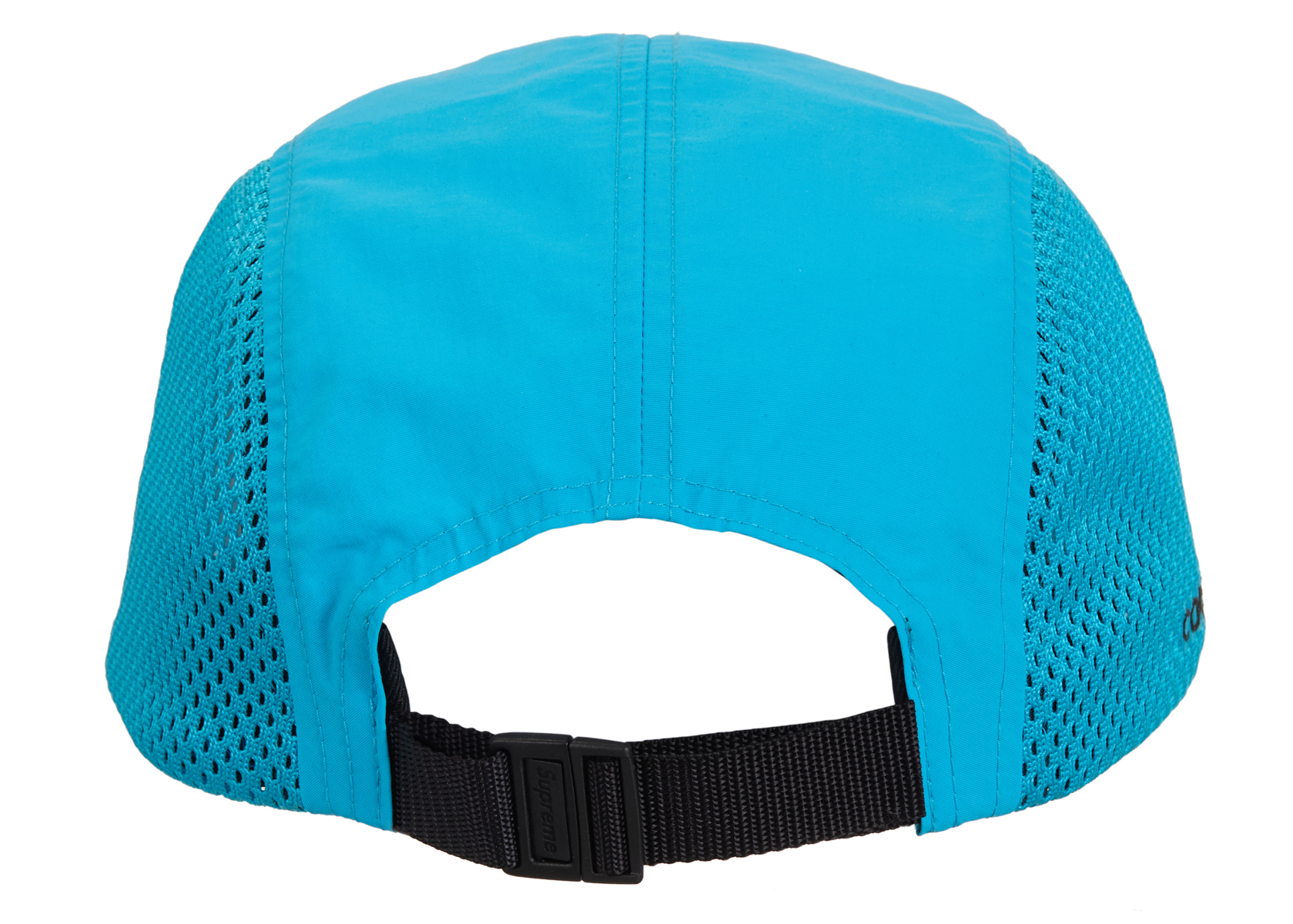 Supreme Mesh Seitenteil Camp Cap SS24 Cyan