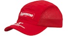 Supreme Mesh Side Panel Camp Cap SS24 Red