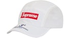 Supreme Mesh Side Panel Camp Cap SS24 White