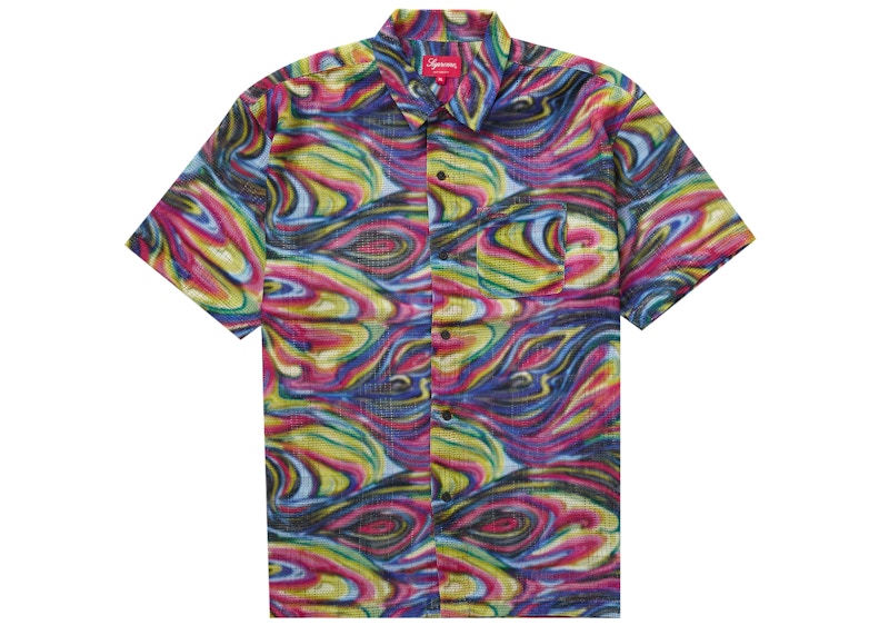 Supreme Mesh Stripe S/S Shirt Multicolor - SS23 Men's - US