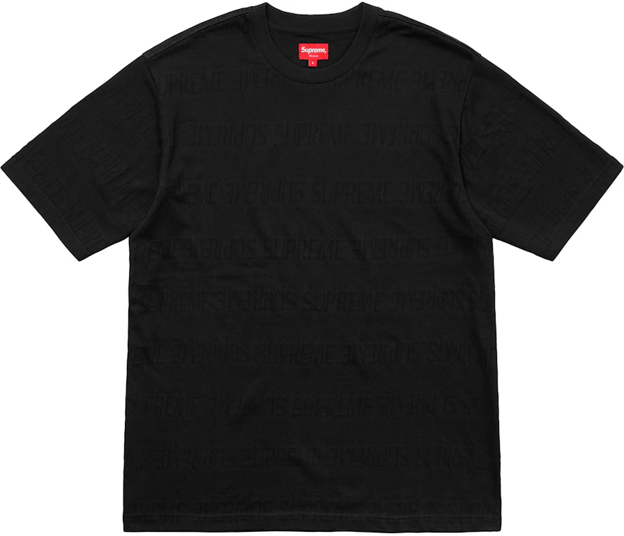 Supreme Mesh Stripe Top Black - SS18 - DE