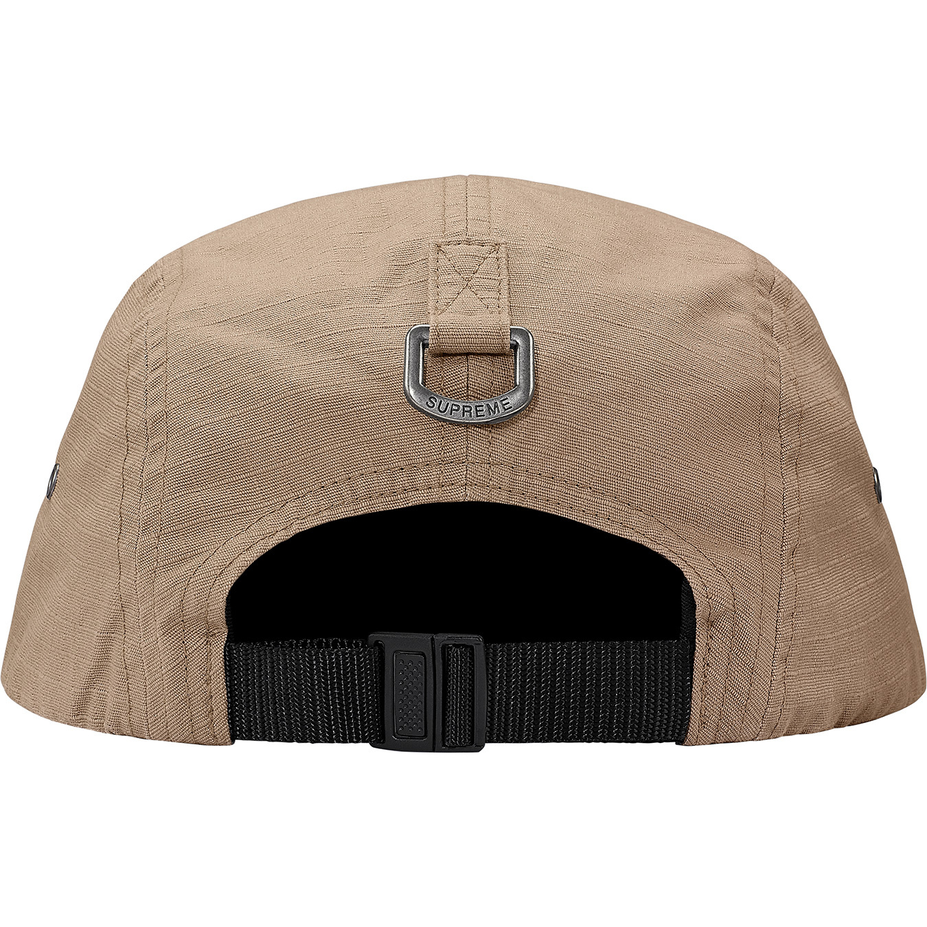 Supreme Metal D-Ring Camp Cap Khaki - FW17 - US