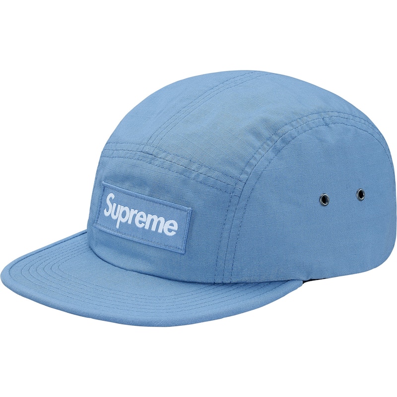 Supreme Metal D-Ring Camp Cap Light Blue - FW17 - US