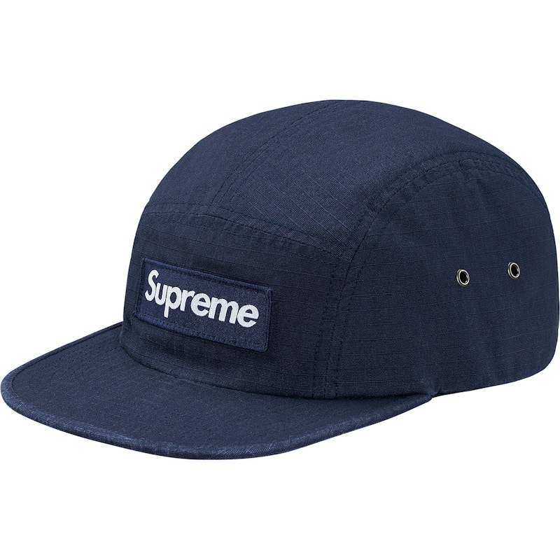 Supreme Metal D-Ring Camp Cap Navy