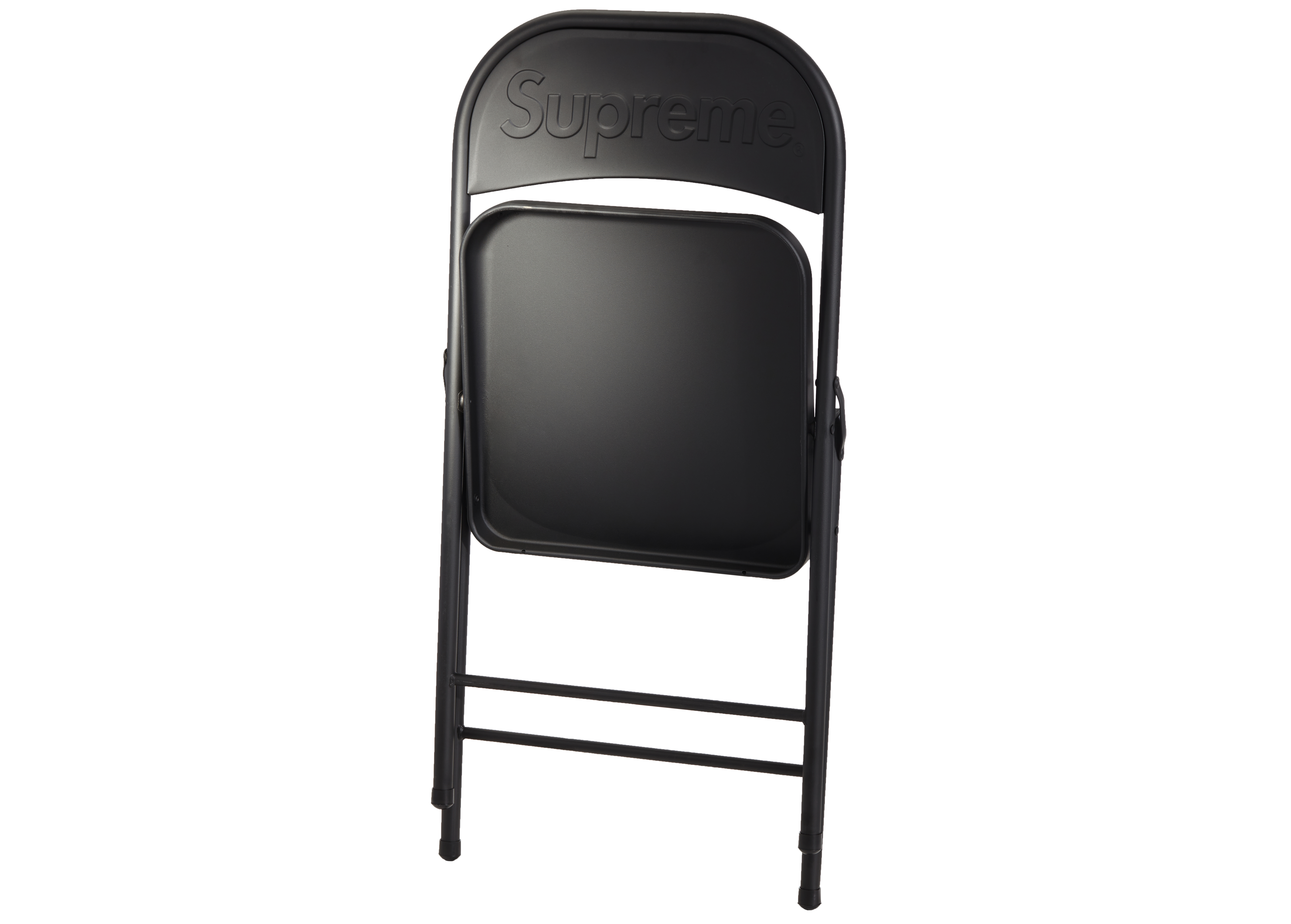 Supreme Metal Folding Chair Black - FW20 - US