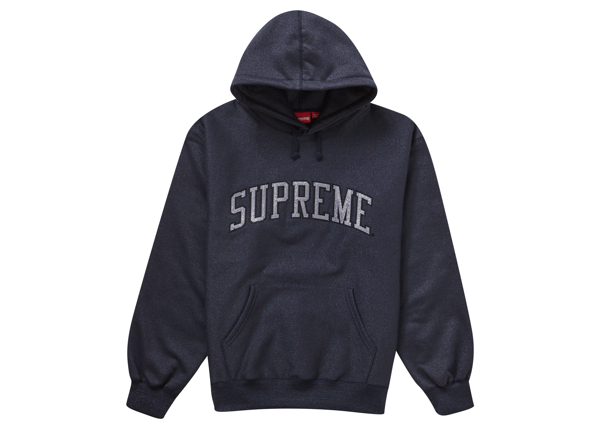 Supreme Metallic Arc Hooded Sweatshirt (SS23) Black Men's - SS23 - US