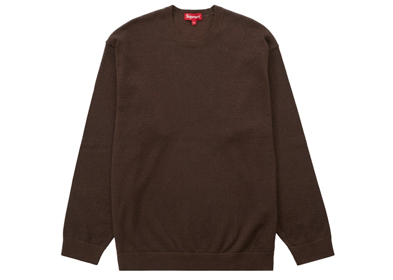 Supreme Metallic L/S Top Brown Men's - SS23 - US