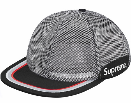 Supreme Metallic Mesh 6-Panel Hat Silver - SS17 - US