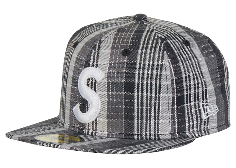 supremeSupreme Metallic Plaid S Logo New Era