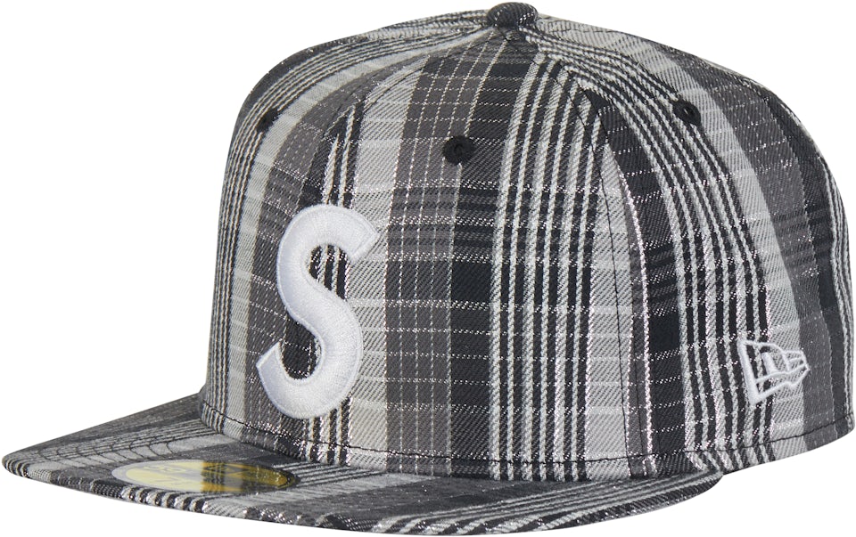 Supreme, Accessories, Supreme Black White Checkered Panel Hat