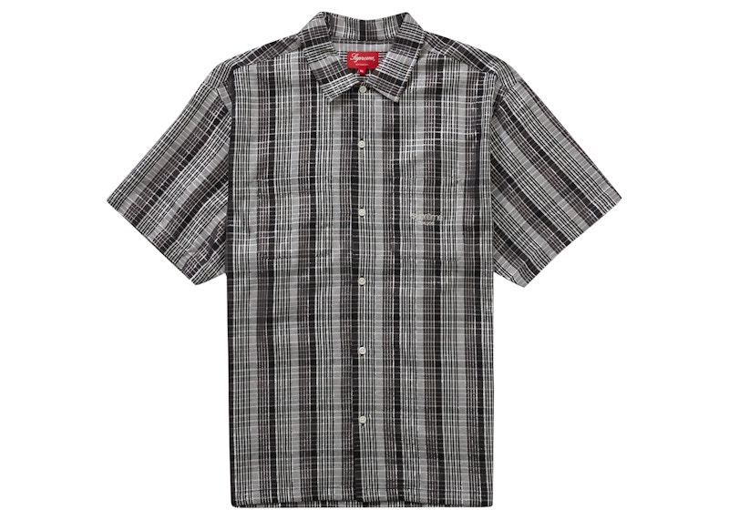 supreme Metallic Plaid S/S Shirt 23SS-