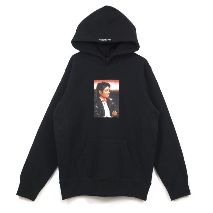Supreme Michael Jackson Hooded Sweatshirt Black Men's - SS17 - US