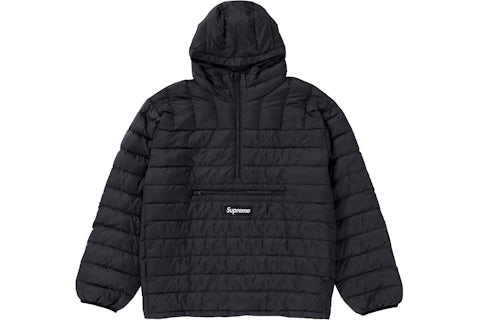 SUPREME half zip hooded sweatshirt Stockx Supreme Polartec Half