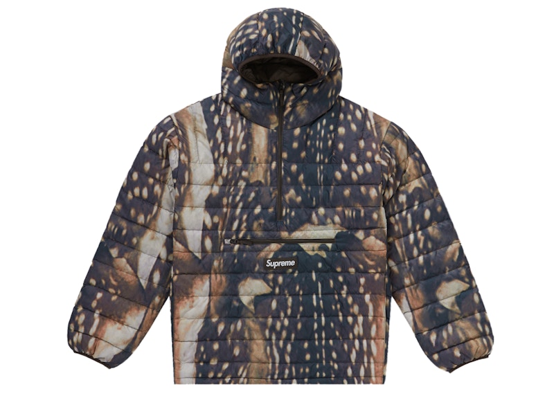 Supreme Micro Down Half Zip Hooded Pullover Deer Men's - FW23 - US