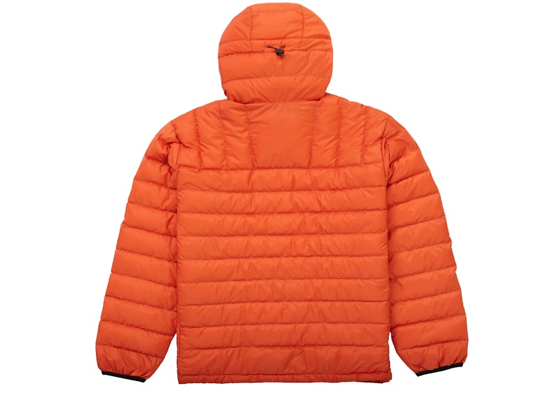 Supreme Micro Down Half Zip Hooded Pullover (FW21) Dark Orange