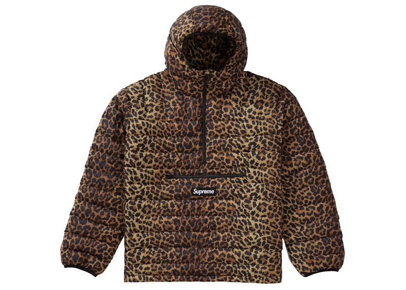 Leopard half zip clearance pullover