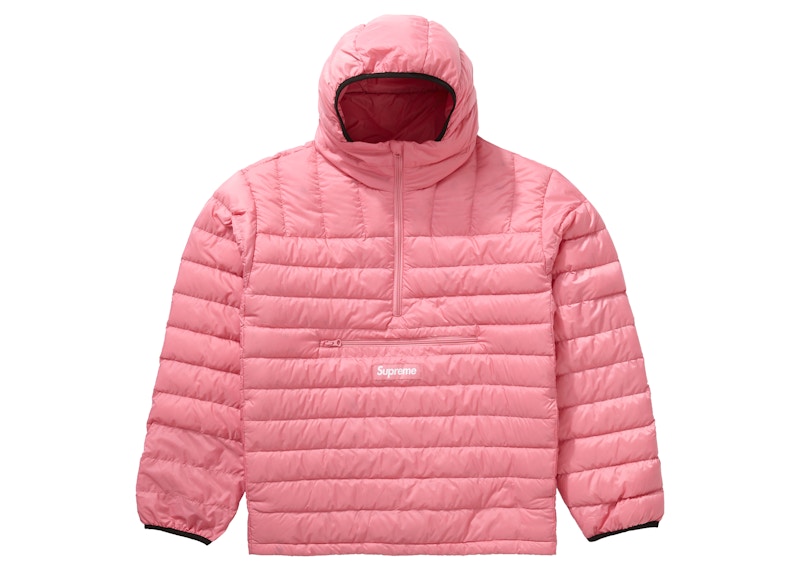 Supreme Micro Down Half Zip Hooded Pullover (FW21) Pink メンズ ...