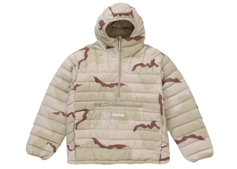 Supreme Micro Down Half Zip Hooded Pullover (FW24) Desert Camo Hombre -  FW24 - US