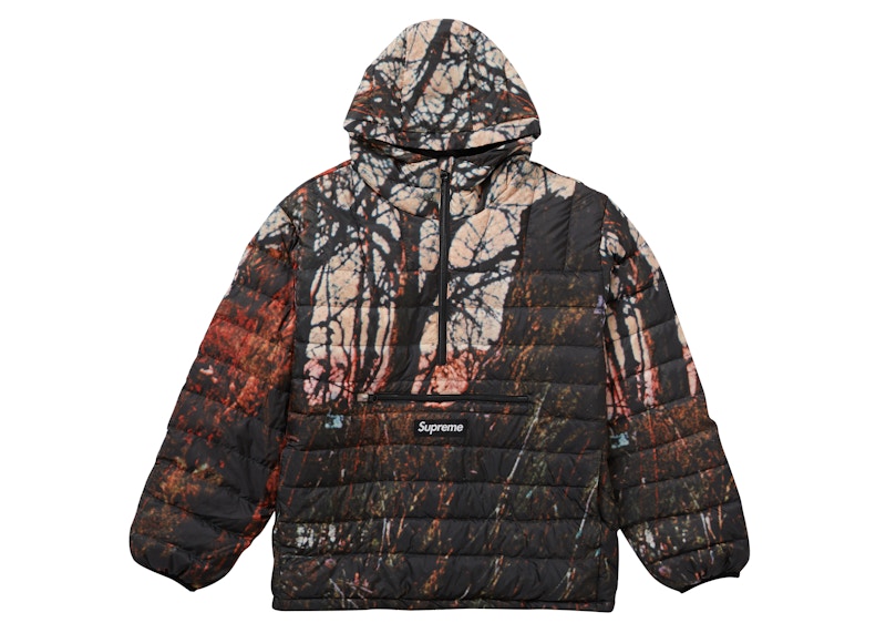 Supreme Micro Down Half Zip Hooded Pullover Woods Men's - FW20 - US