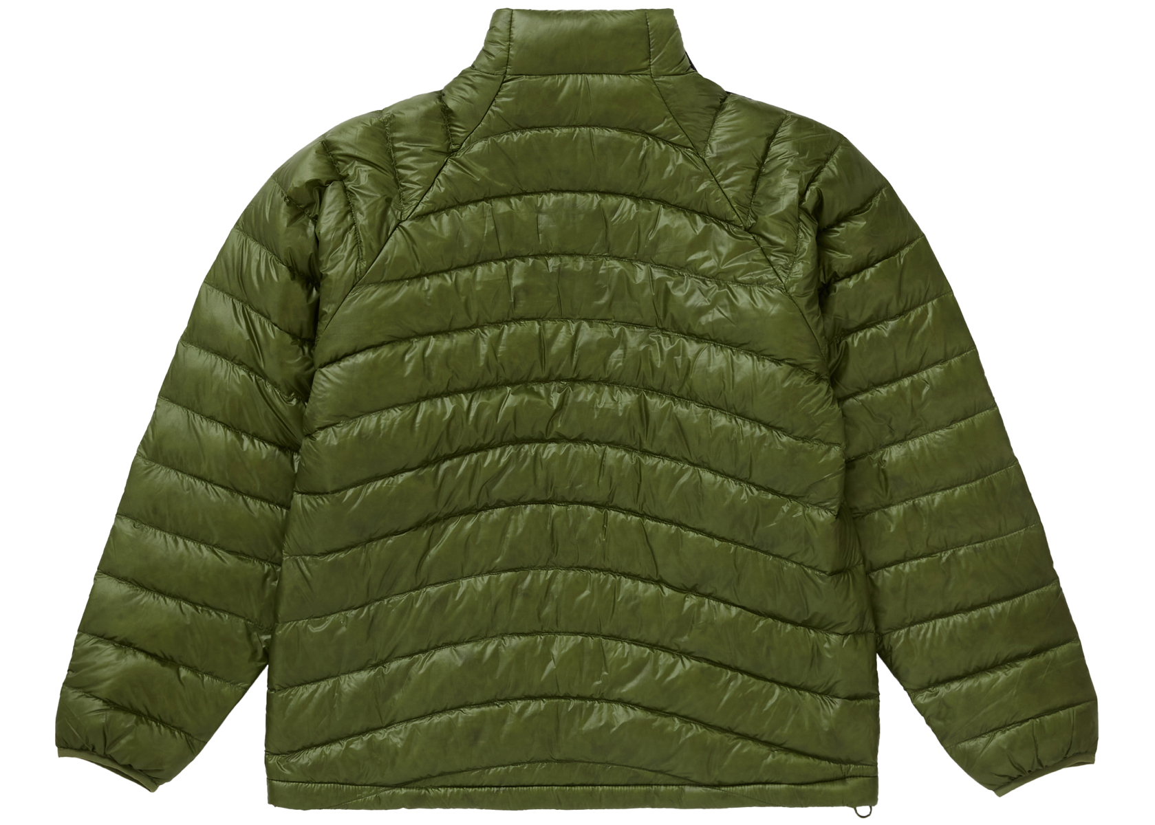 supreme micro down  jacket sサイズ oliveサイズs