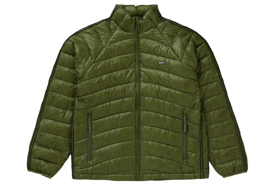 Pre-owned Supreme Micro Down Jacket Olive