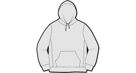 Quilted hooded 2025 sweatshirt supreme