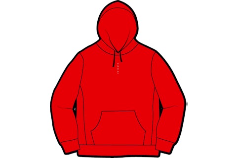 Supreme Micro Logo Hooded Sweatshirt Red Men's - FW20 - US Supreme Micro Logo Hooded Sweatshirt Red Men's - FW20 - US