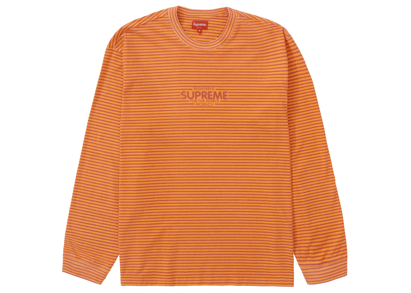 Supreme Micro Stripe Orange - - US