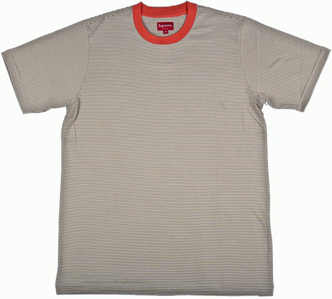 Supreme micro store stripe tee