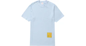 Supreme Middle Finger to the World Tee Light Blue