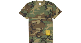 Supreme Middle Finger to the World Tee Woodland Camo
