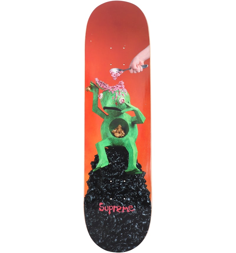 Supreme Mike Hill Brains Skateboard Deck Multi SS17 US