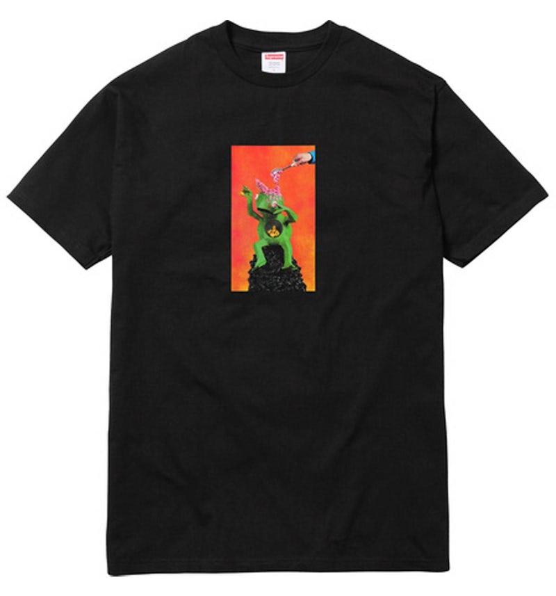 Supreme Mike Hill Brains Tee Black Men's SS17 US - Main Image
