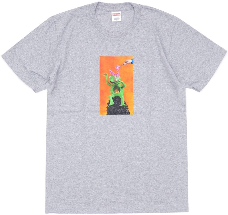 Supreme Mike Hill Brains Tee Grey Men's - SS17 - US