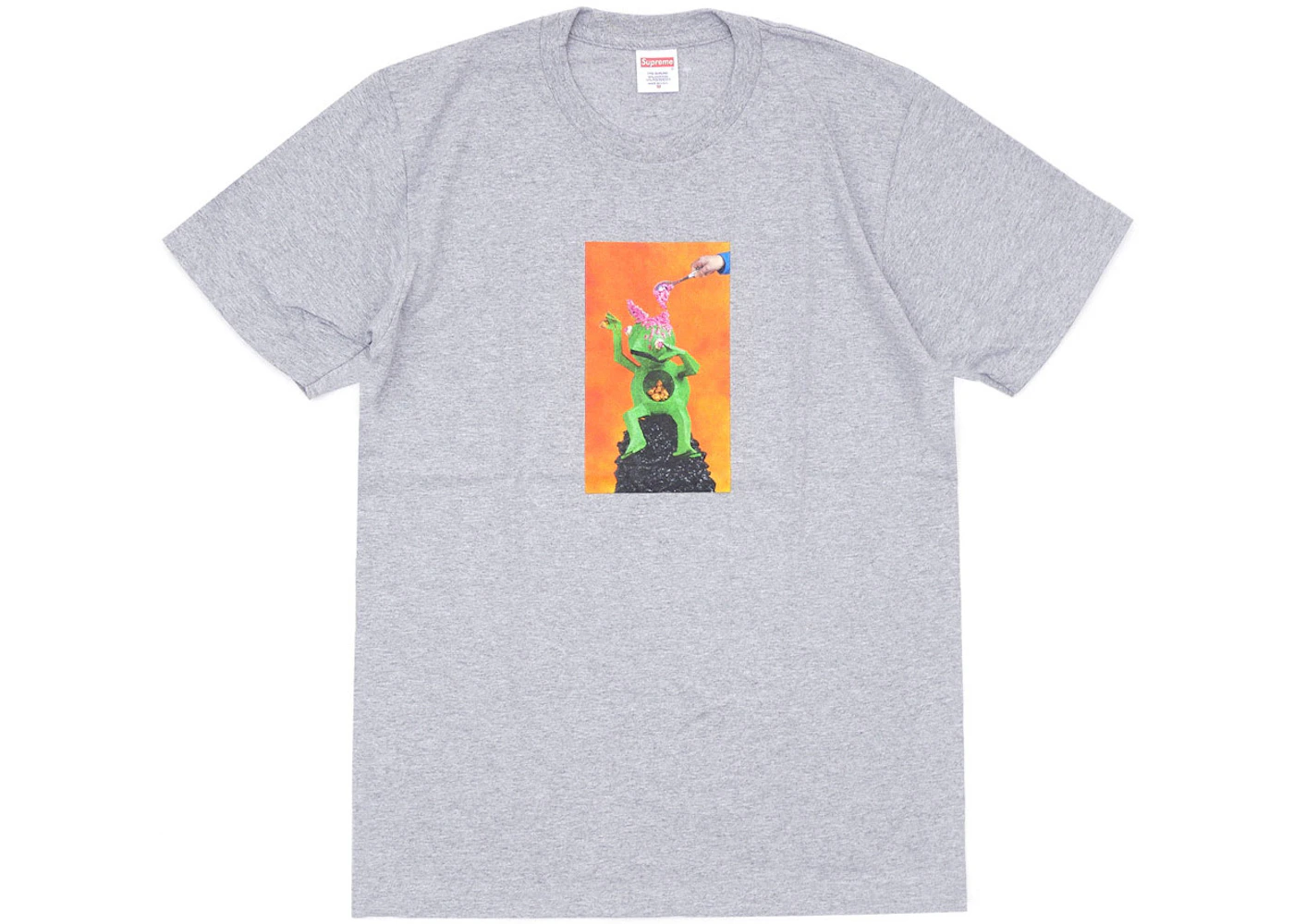 Supreme Mike Hill Brains Tee Grey Men's SS17 US - Main Image