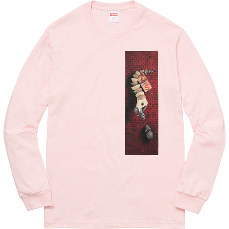 Supreme Mike Hill Snake Trap Long Sleeve Tee Heather Grey Men's 